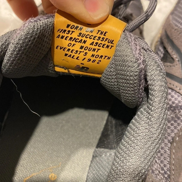 mens New Balance 659 solid gray leather sneakers size 9 - Picture 6 of 6